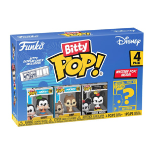 Bitty POP Disney - Goofy Chip e Minnie e Personaggio a sorpresa Funko