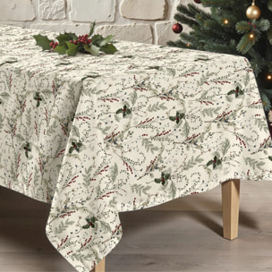 Nappe en résine Anti-tâches Christmas Muerdago 2