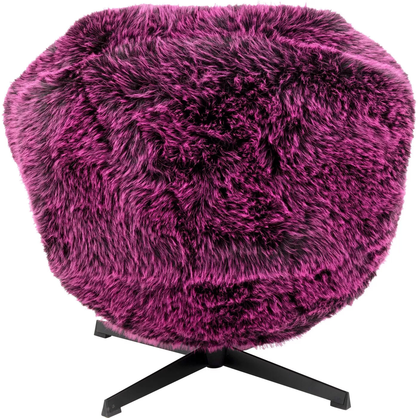 Fauteuil pivotant Cutie violet Kare Design