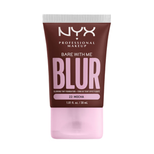 NYX Professional Makeup Fond de teint effet flouté Bare With Me Blur Mocha