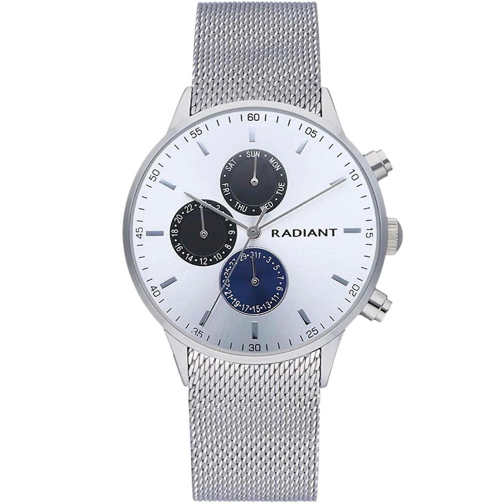 Reloj Radiant RA601701 Hombre Analogico Cuarzo con Correa de Acero