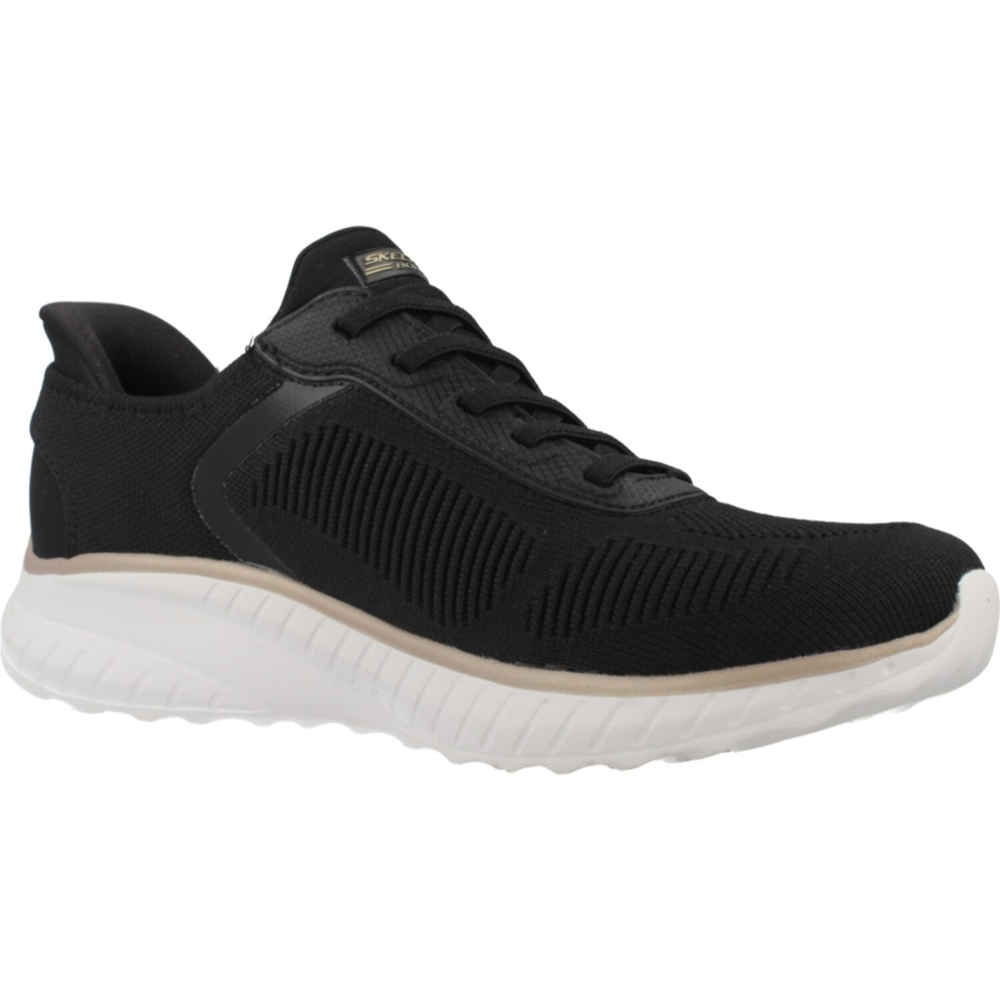Sneakers De  Mujer Bobs Squad Chaos Negro