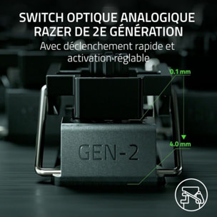 Clavier gamer RAZER Huntsman V3 Pro Tenkeyless Noir