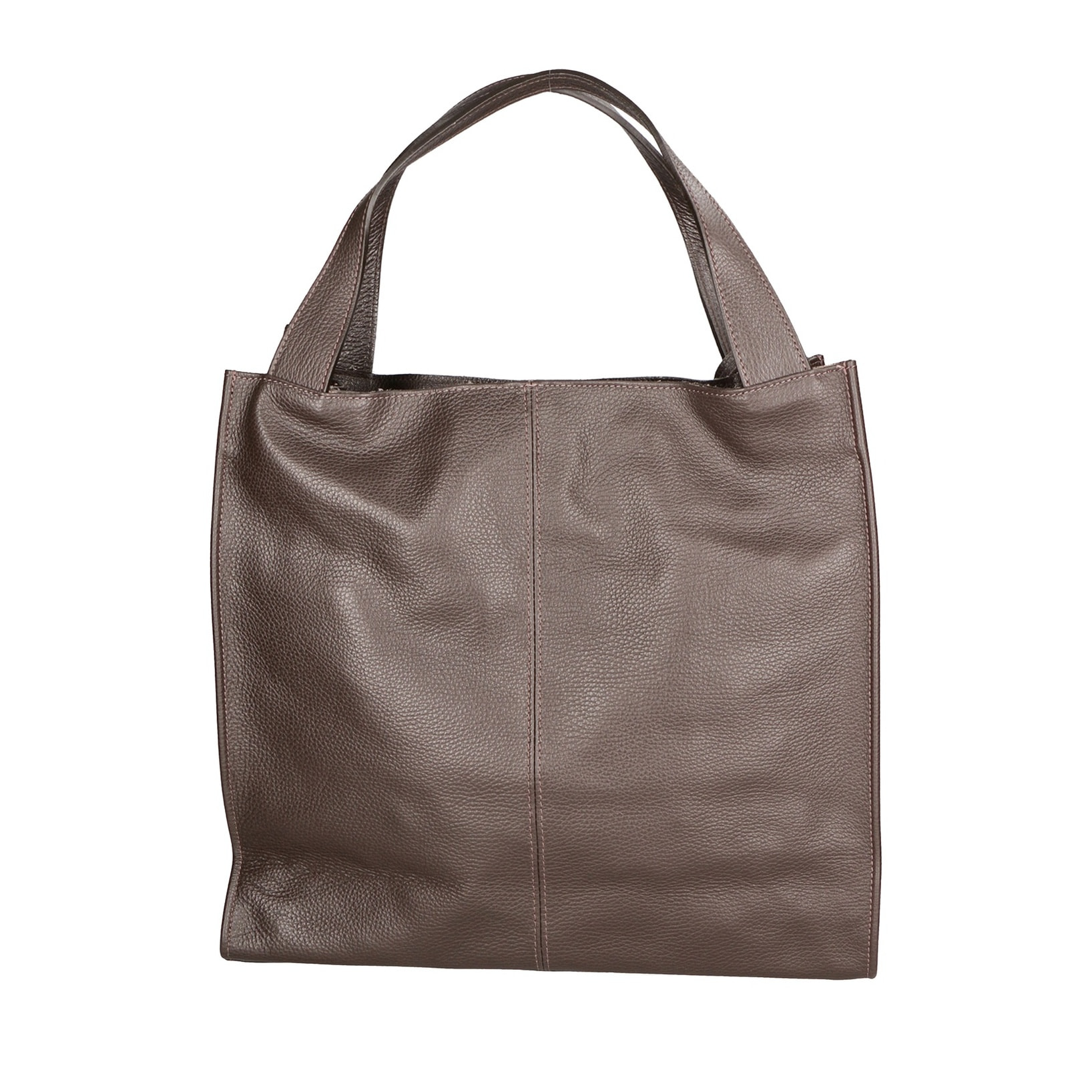 Borsa a spalla da donna - Modello Aelia - Vera pelle - 40.0 x 36.0 x 12.0 cm