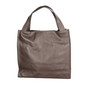 Borsa a spalla da donna - Modello Aelia - Vera pelle - 40.0 x 36.0 x 12.0 cm