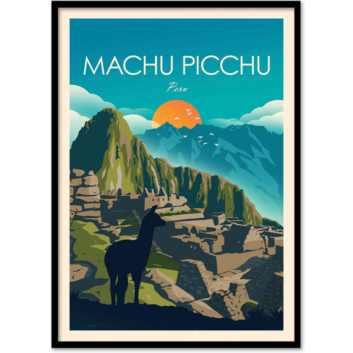 Affiche - Machu Picchu - Studio Inception