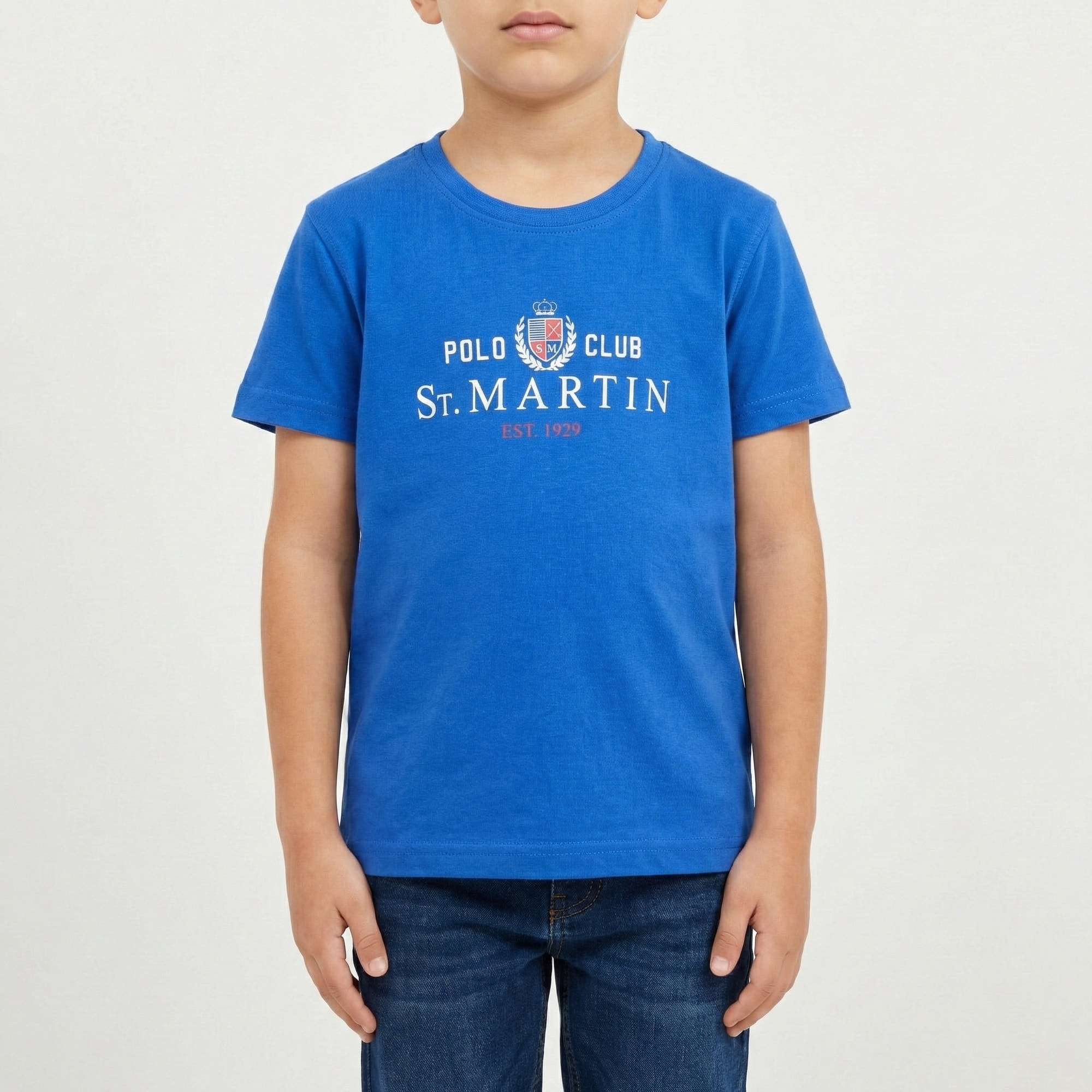 T-shirt basic con logo stampato