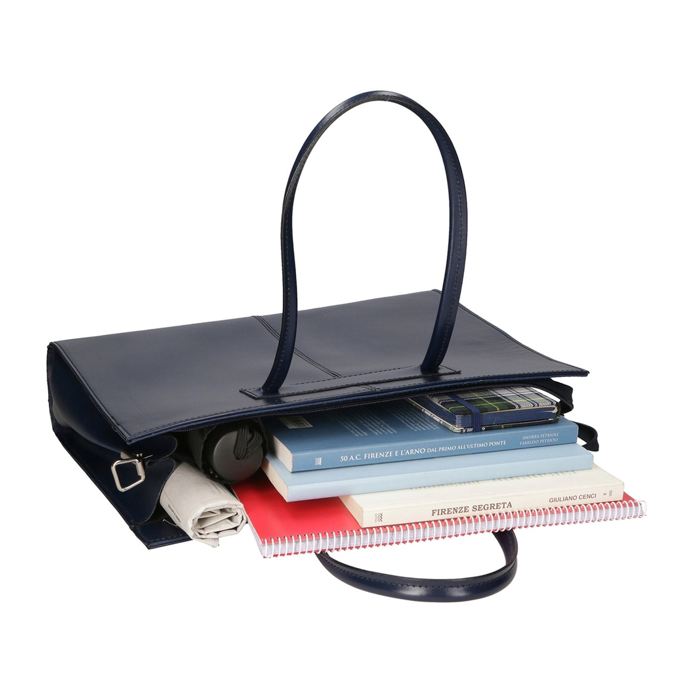 Borsa a mano da donna - Modello Eugenia - 100% pelle - 40.0 x 29.0 x 10.0 cm