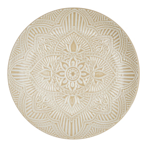 Assiette Sahara Beige D27cm