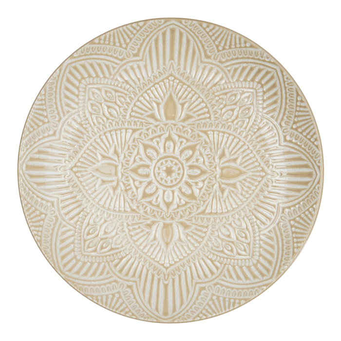 Assiette Sahara Beige D27cm