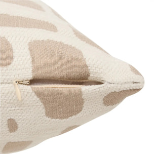 Coussin Marlia carré 40x40cm galets