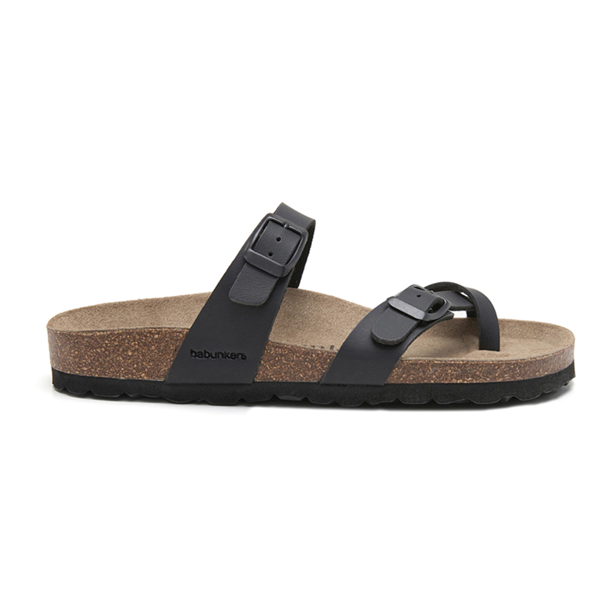 SANDALIA BABUNKERS NEGRO
