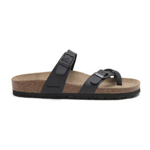 SANDALIA BABUNKERS NEGRO