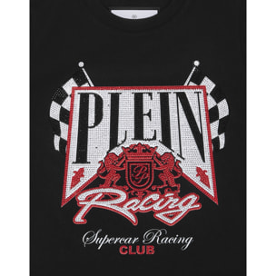 PHILIPP PLEIN Camiseta Cuello Redondo Ss RACING