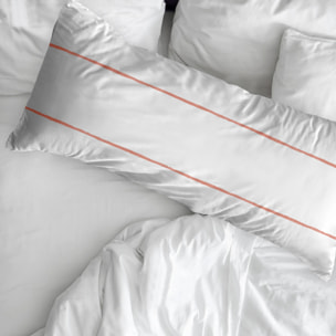 Taie d’oreiller en popeline 80 fils Ibiza Coral