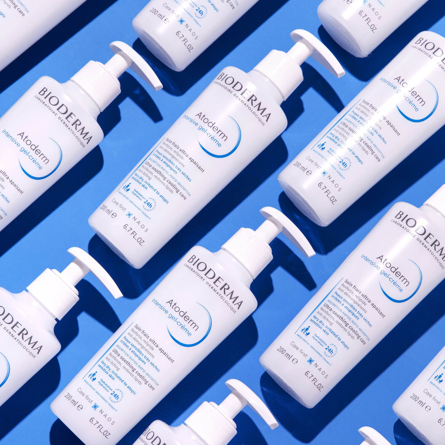 Atoderm Intensive Gel-Crème - Soin Frais Ultra-Apaisant Peaux sensibles