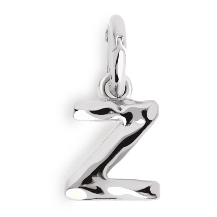 Charm Letter Organic Plata