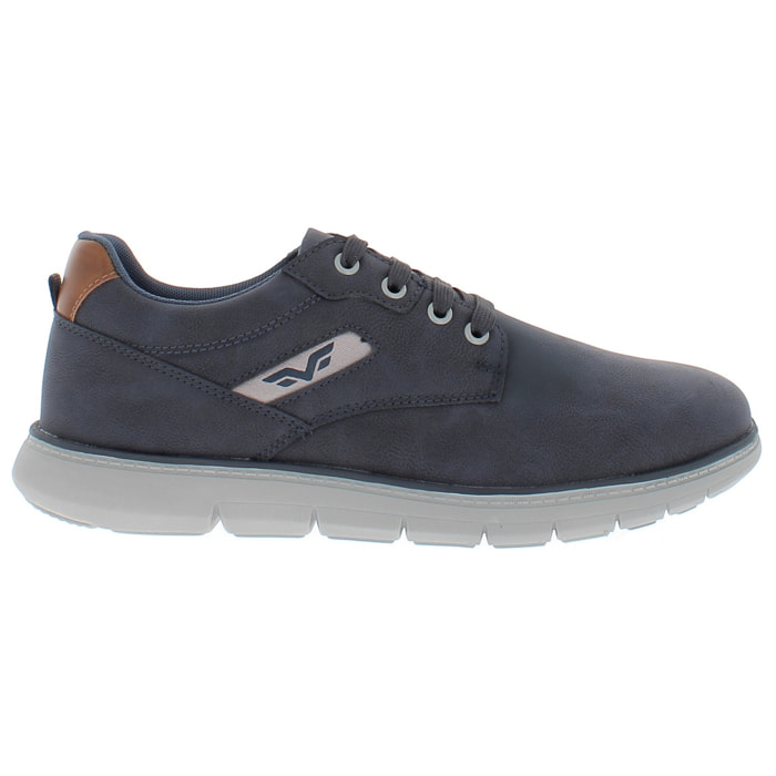 Armata di Mare Scarpe Uomo Scarponcino Casual Stringate con Soletta Rimovibile in Memory Foam AMU 2L826 Navy