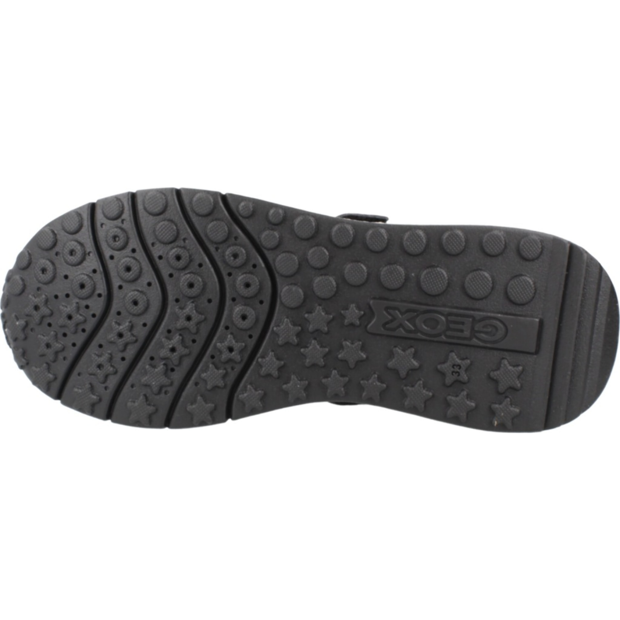 Zapatillas Niña de la marca GEOX  modelo J FASTICS NEGRO