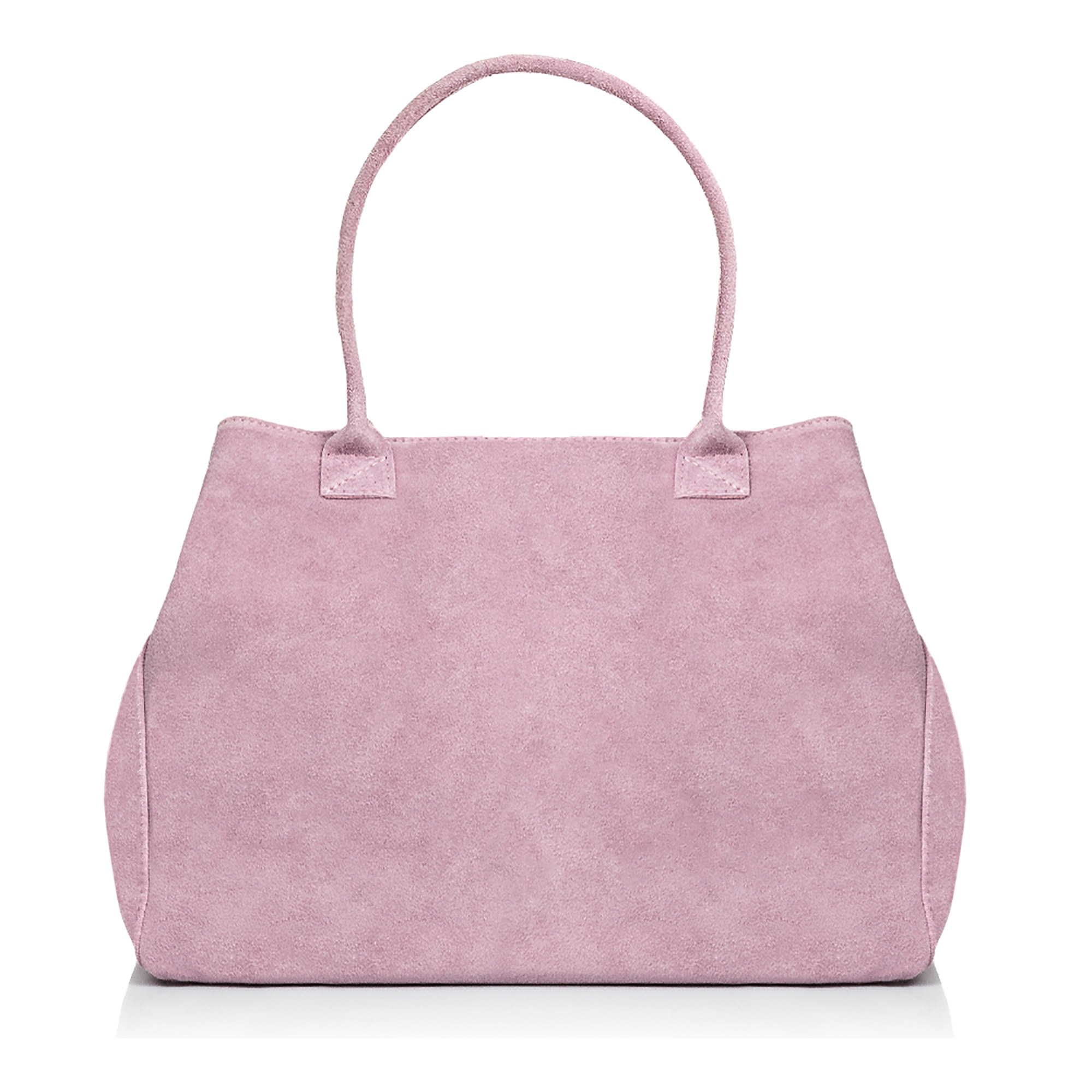 Annagrazia Borsa Shopper Donna.Pelle autentica Camoscio