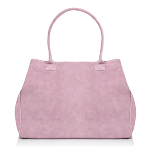 Annagrazia Borsa Shopper Donna.Pelle autentica Camoscio