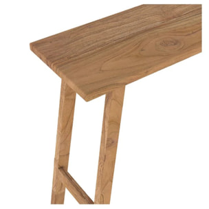 Console Cahya en bois de teck recyclé - Cahya