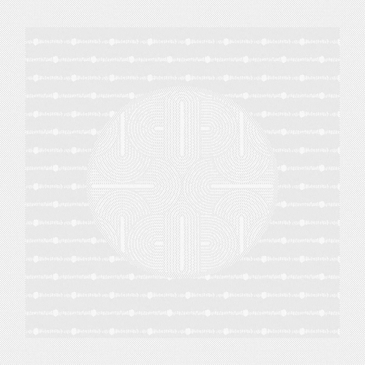 Serviette pur coton 220 g/m² motif jacquard blanc Le cercle blanc
