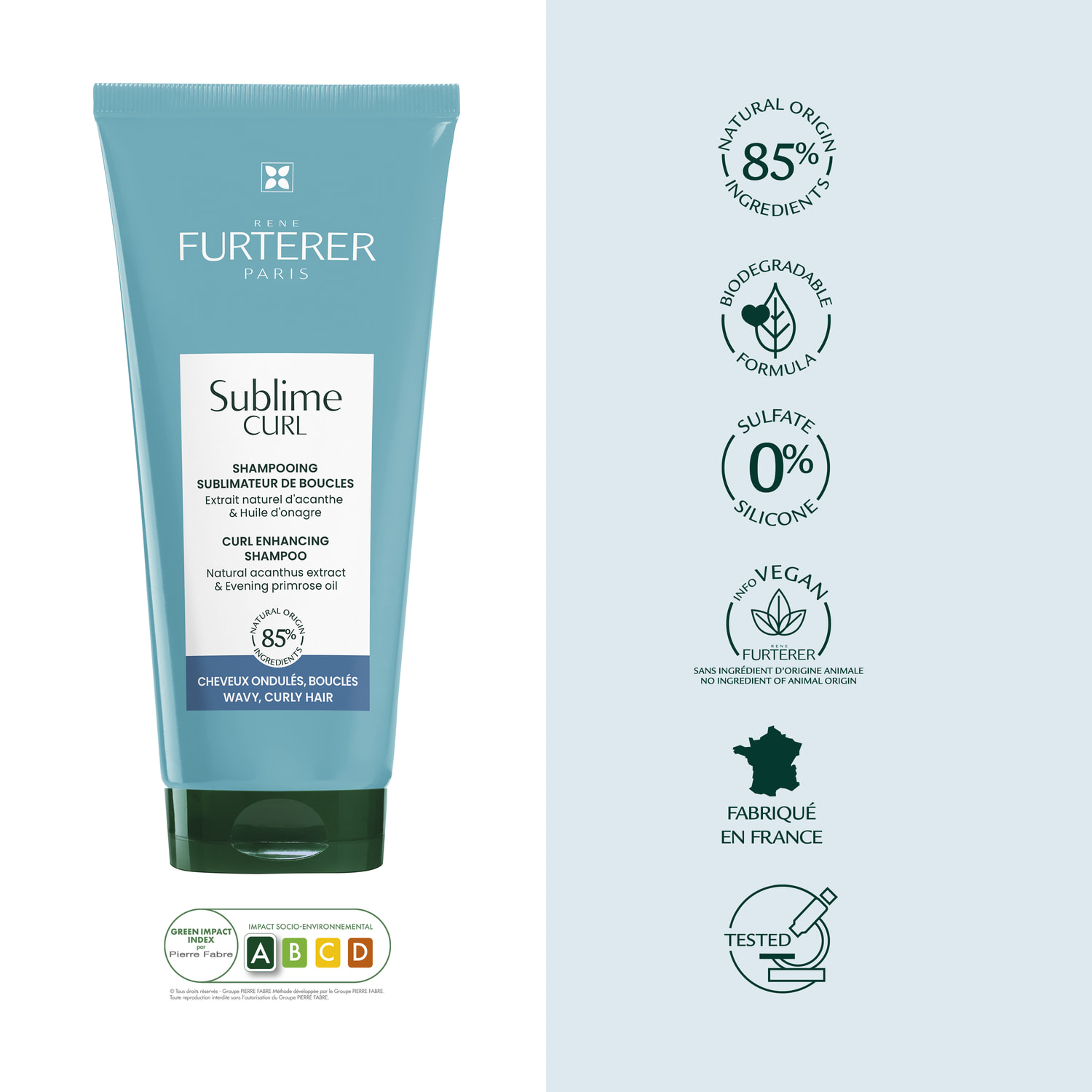 Sublime Curl  - Shampoing activateur de boucles