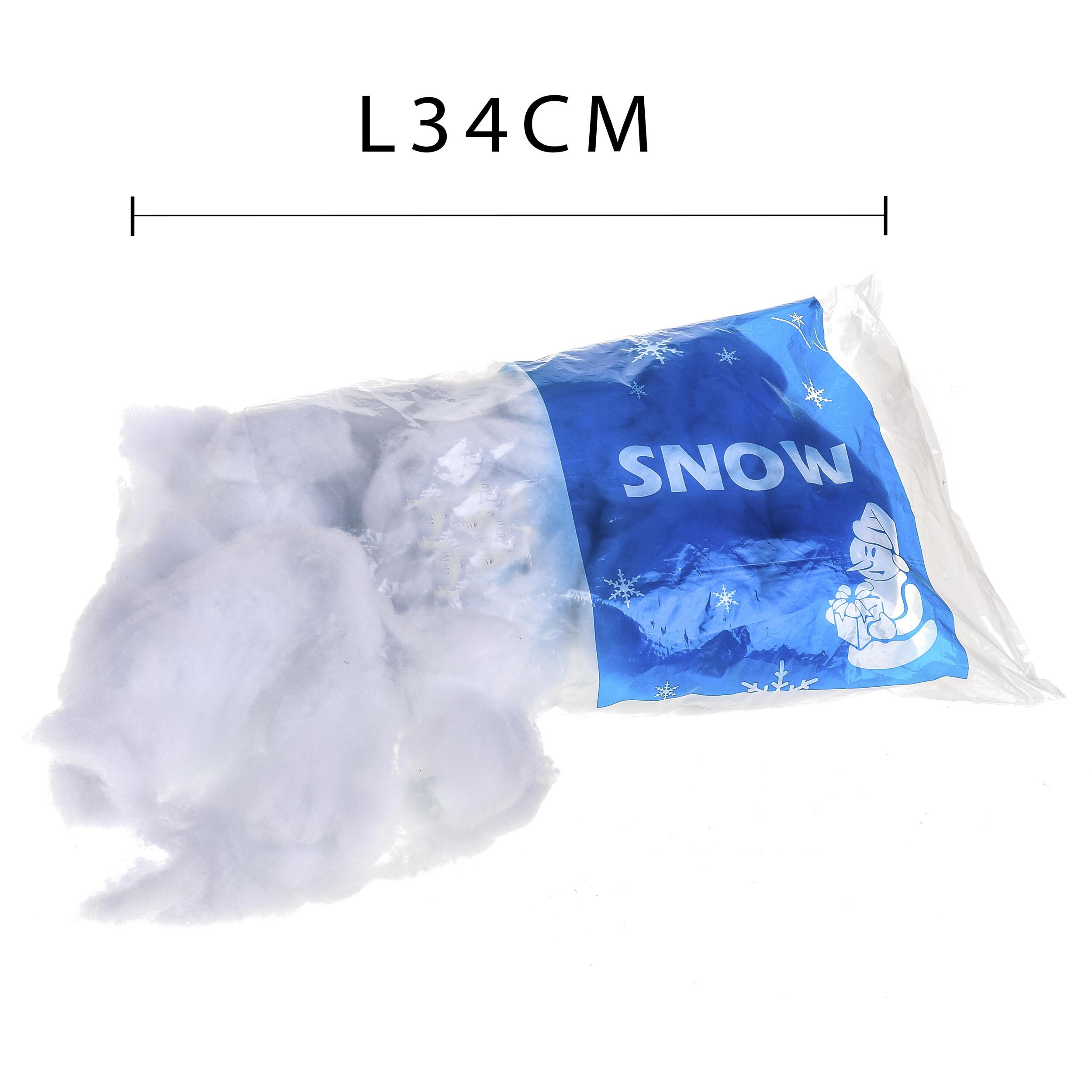 Pacco neve tipo cotone - Pezzi 8 - 34xH10x25cm - Bianchi Dino SpA