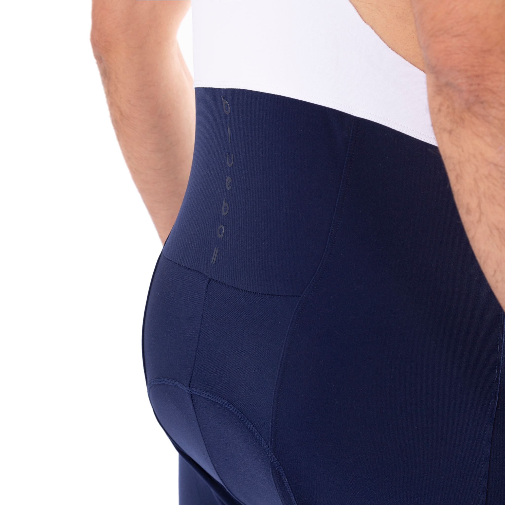 CULOTTE DE COMPRESIÓN CICLISMO PARA HOMBRE LARGO BLUEBALL EN AZUL MARINO