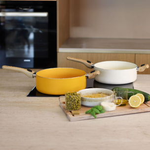 Set culinaire multiusage en aluminium - compatible induction COLORAMA