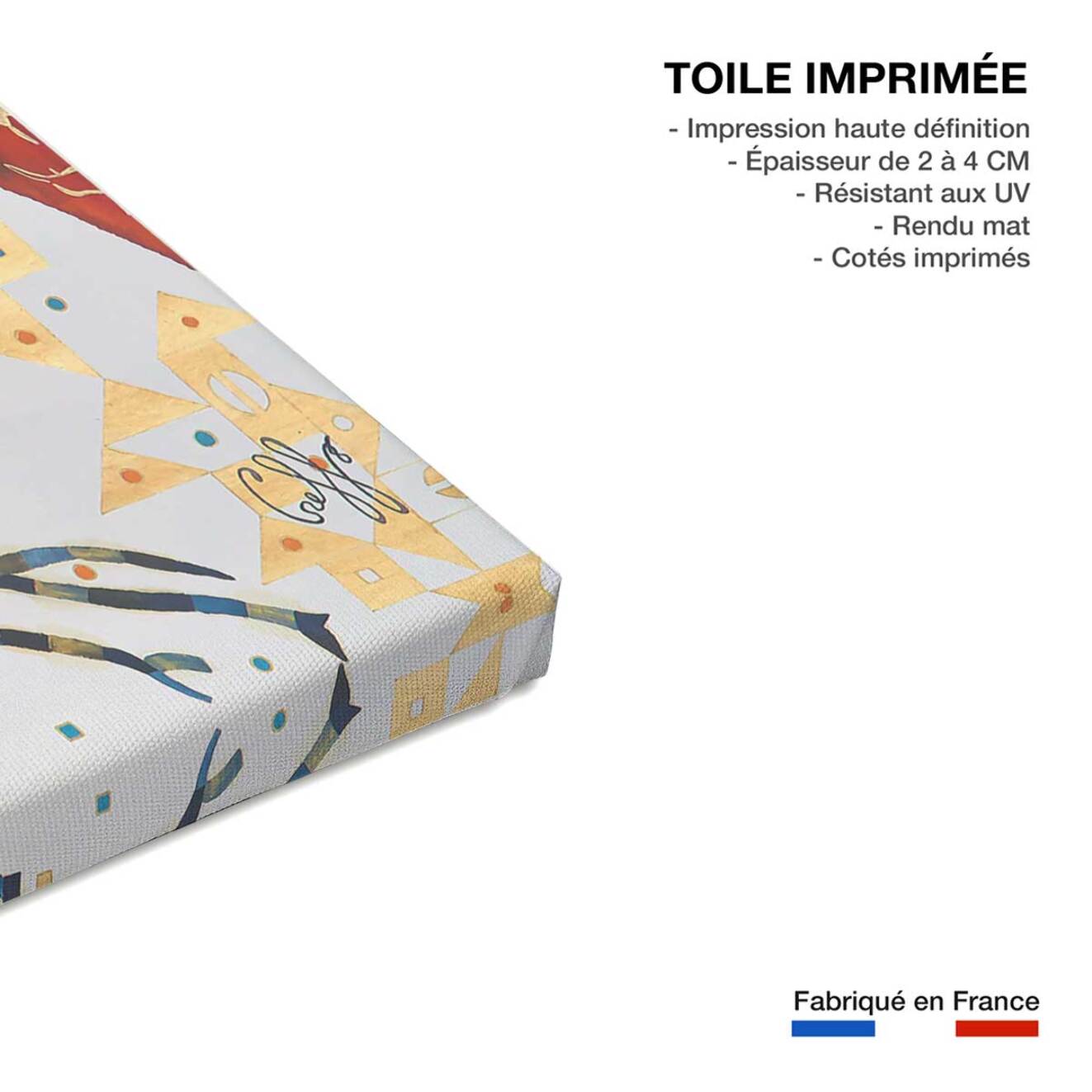 Tableau voyage en namibie Toile imprimée