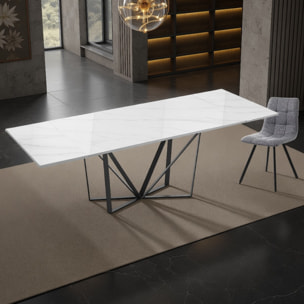 TOMASUCCI Tavolo allungabile SPINNE WHITE MARBLE