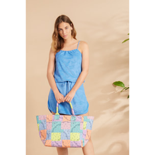 Borsa chiusura con zip mix bandana Noidinotte