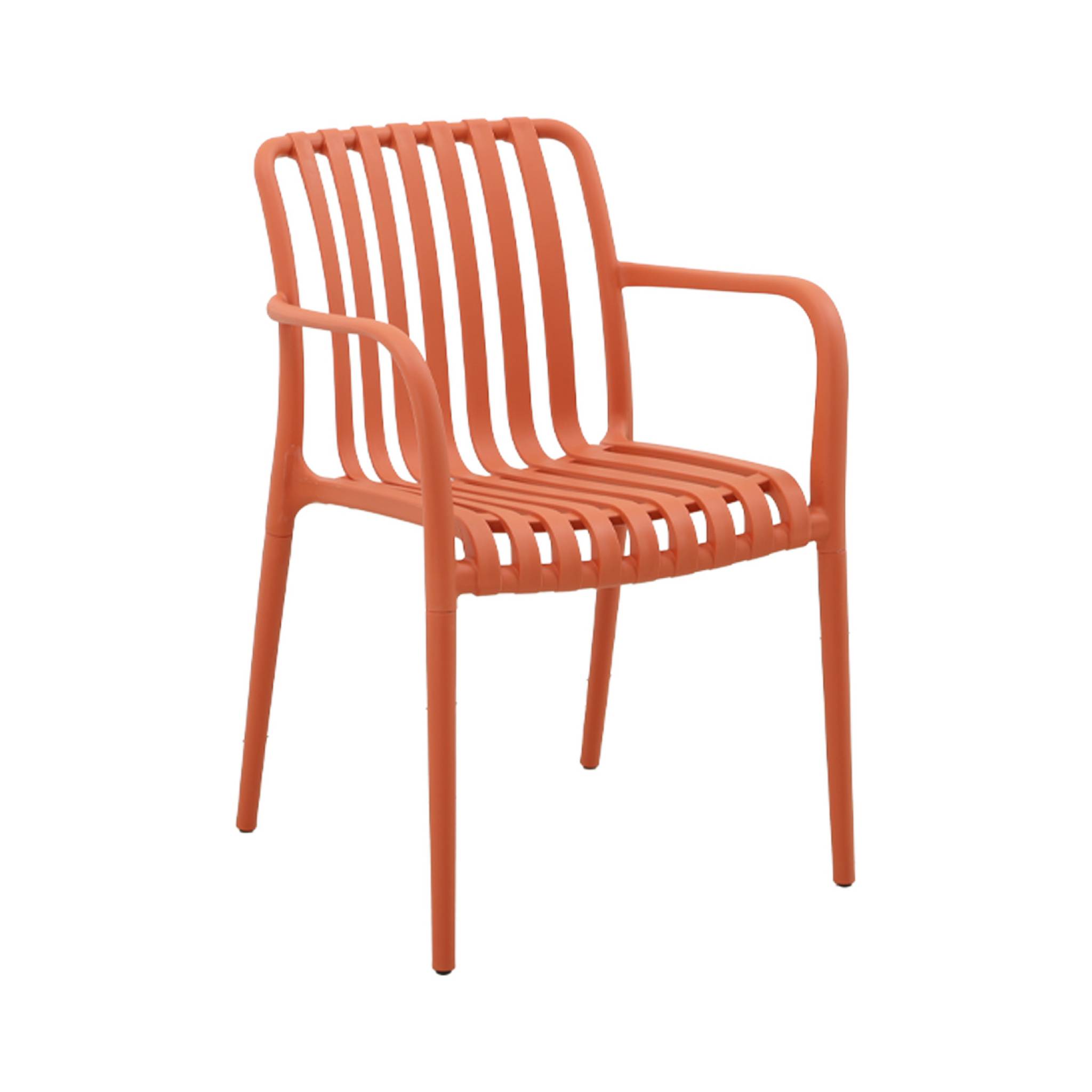 Fauteuil de jardin plastique (lot de 4) AGATHE FAUTEUILS