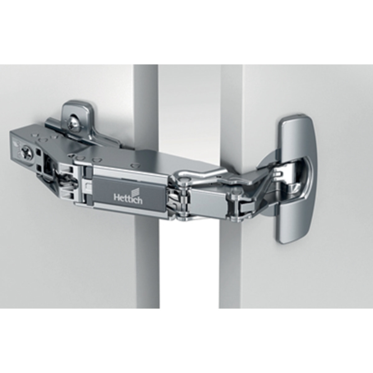 Charnière HETTICH Sensys 8687 - Base 12,5 mm TH 52 - À visser - 9099660