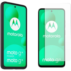 Coque CASR Moto G15/G15 Power coque + Verrre trempè