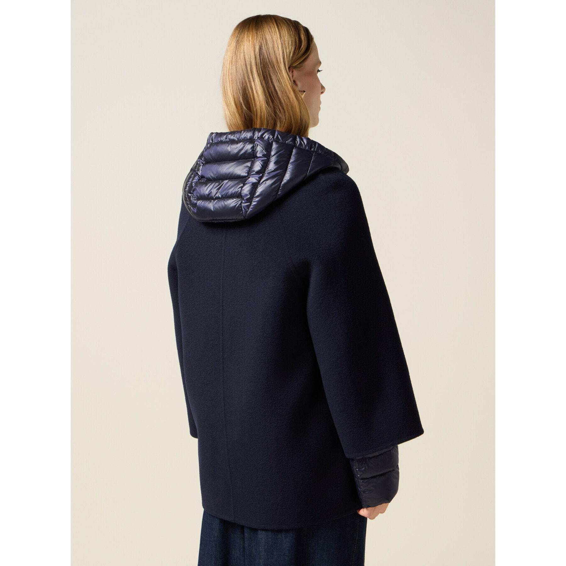 Oltre - Chaqueta combinada - Azul