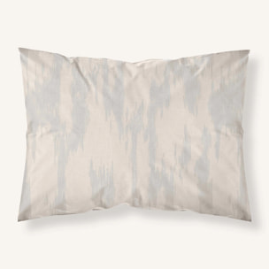 Taie d’oreiller en popeline 80 fils Mahón Gris