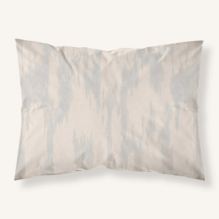 Taie d’oreiller en popeline 80 fils Mahón Gris