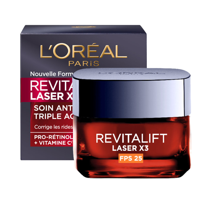 L'Oréal Paris Revitalift Laser Soin Anti-âge SPF25+ 50ml