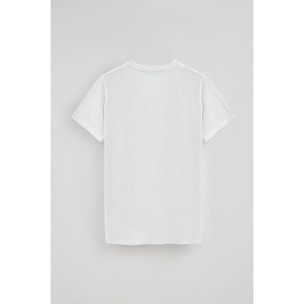 Pack hombre de dos camisetas en negro y blanco con cuello redondo y bordado Rigby Go