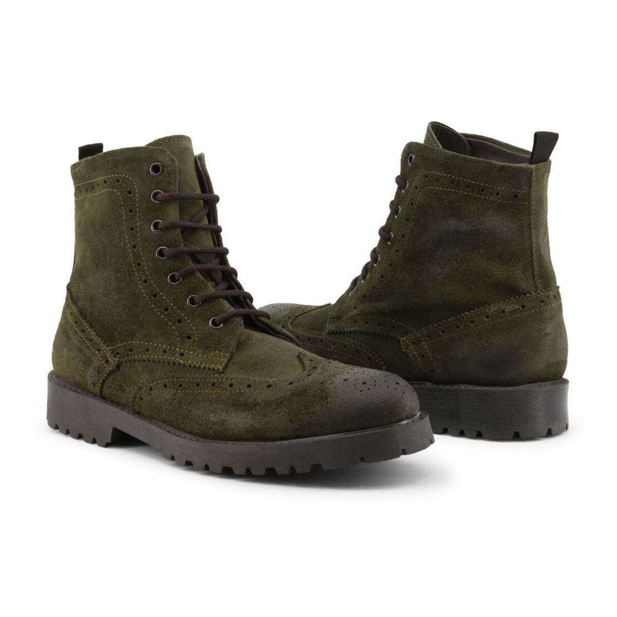 Botas para Hombre - Duca di Morrone Fausto Suede Green