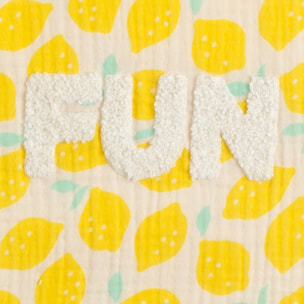 Poncho de bain bébé en coton