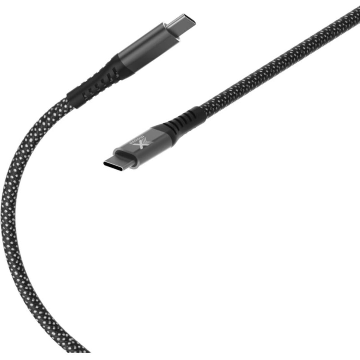 Câble de charge XMOOVE 100W PowerDelivery matériaux recyclés