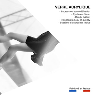 Tableau d'art skater girl Tableau plexiglas