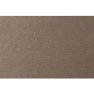 Lit coffre avec tête de lit bandes horizontales Velours