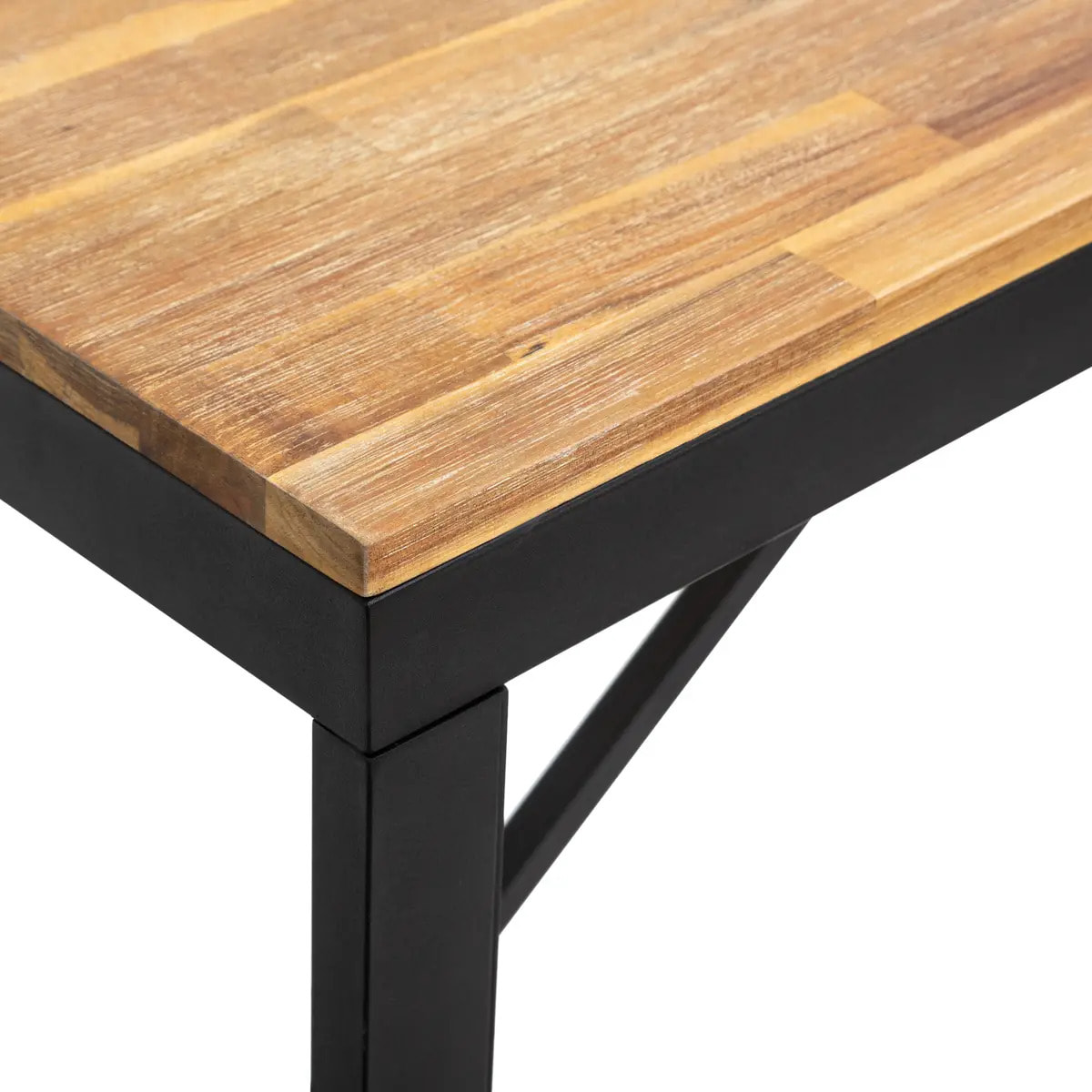 Banc "Edena" - métal & bois d'acacia