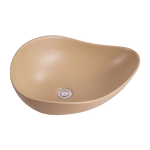 PixL 51 x 38 x 19 cm vasque à poser Infinitio, sans trop-plein, moka (CEPX5038MOM)