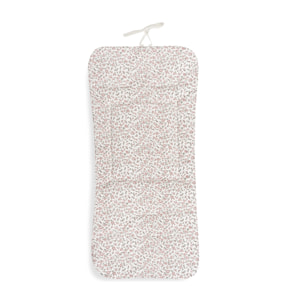 Colchoneta Silla de Paseo Universal Reversible línea Don Algodón Vichy y Flores